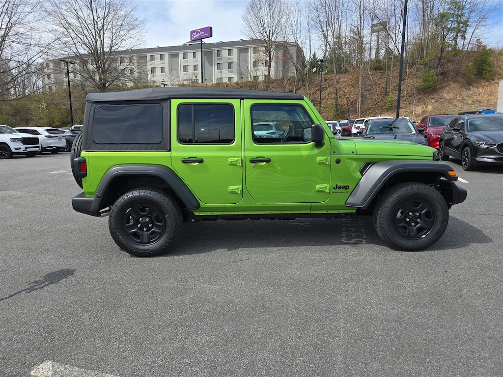 New 2025 Jeep Wrangler 4-DOOR SPORT Sport Utility