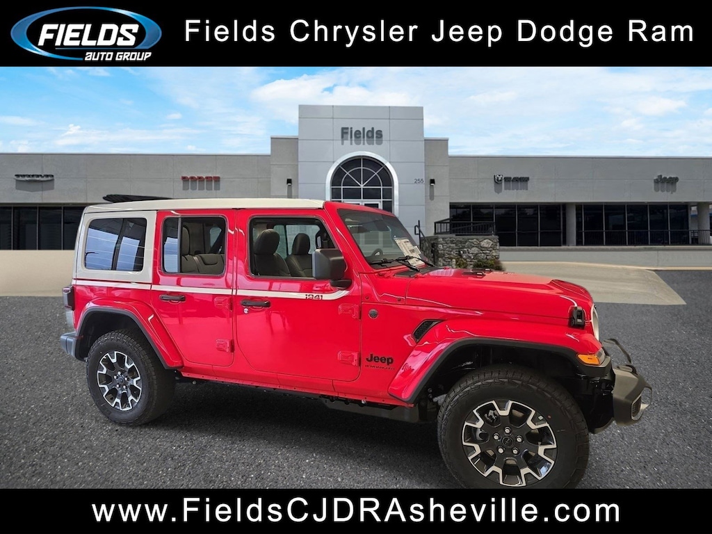 New 2026 Jeep Wrangler 4-DOOR SAHARA Sport Utility
