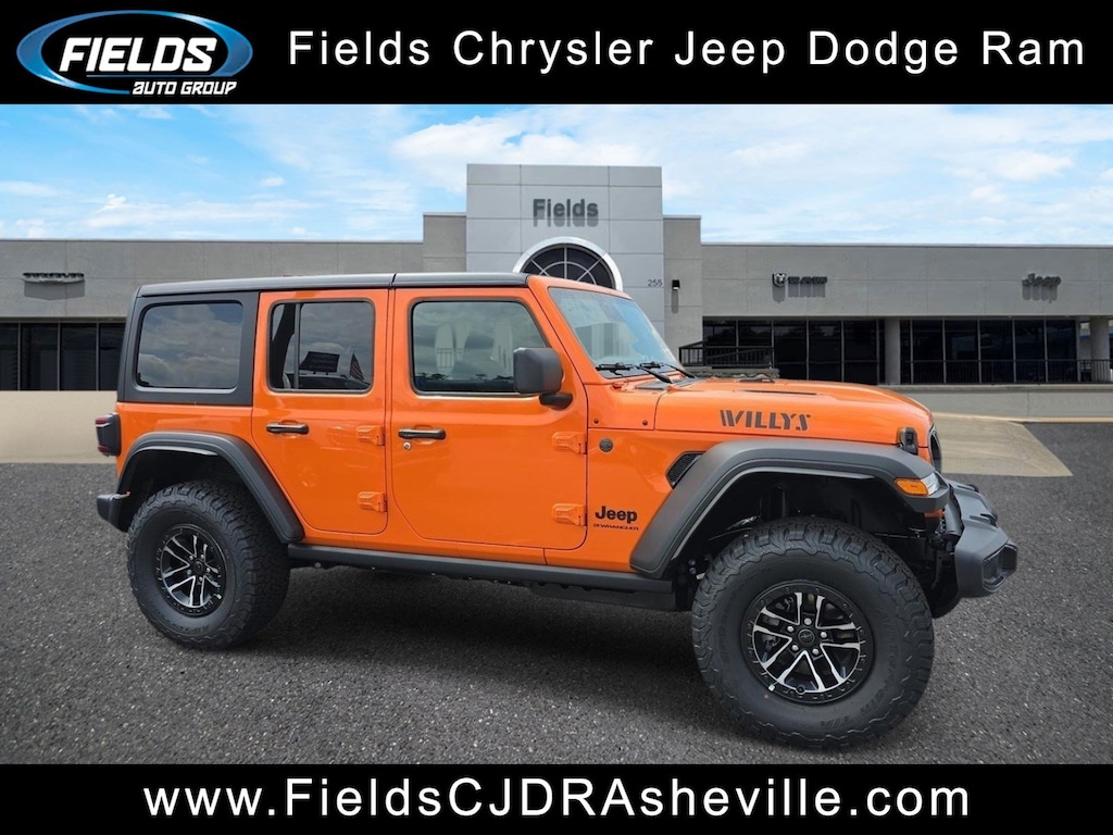 New 2026 Jeep Wrangler 4-DOOR WILLYS Sport Utility