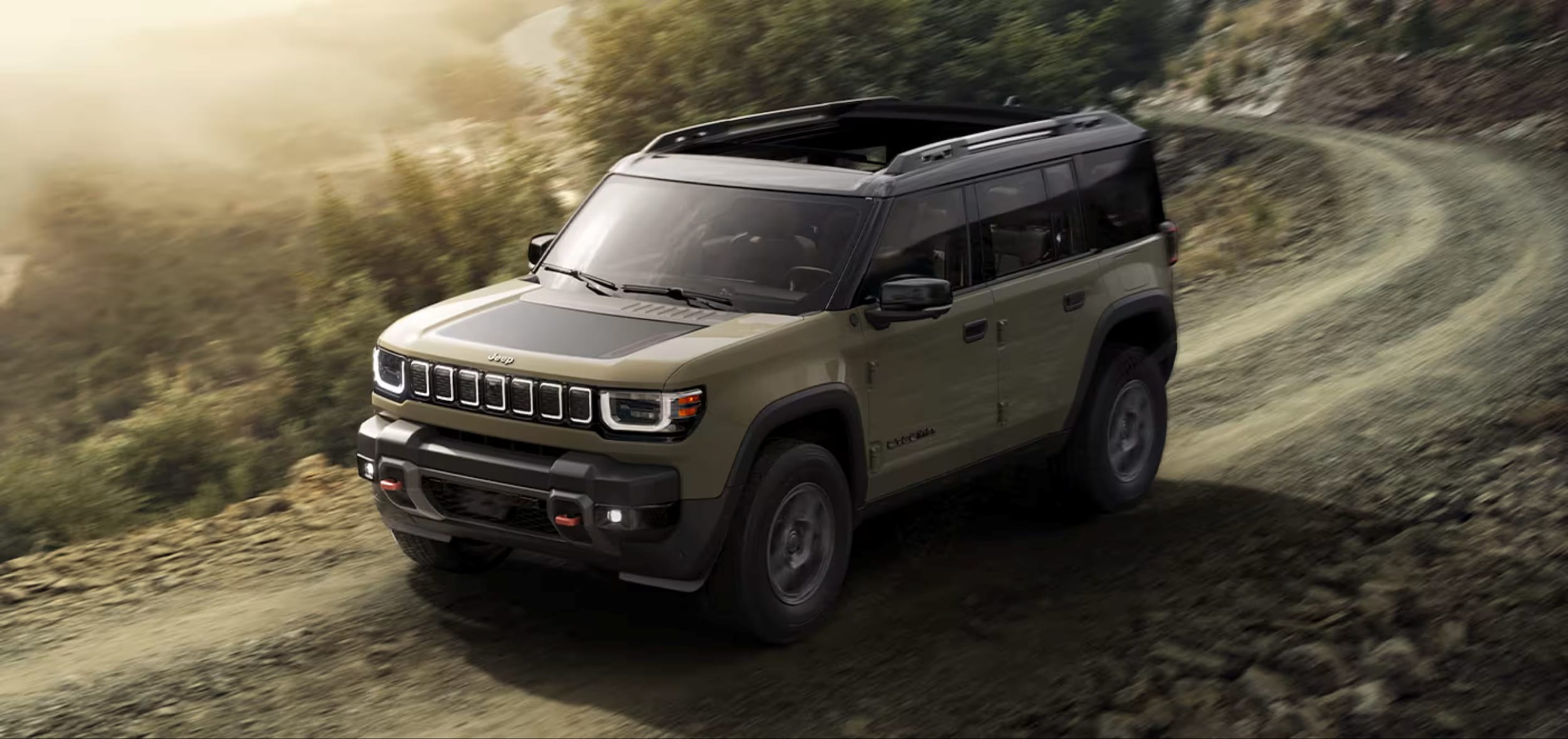 2026 Jeep Recon driving in terrain