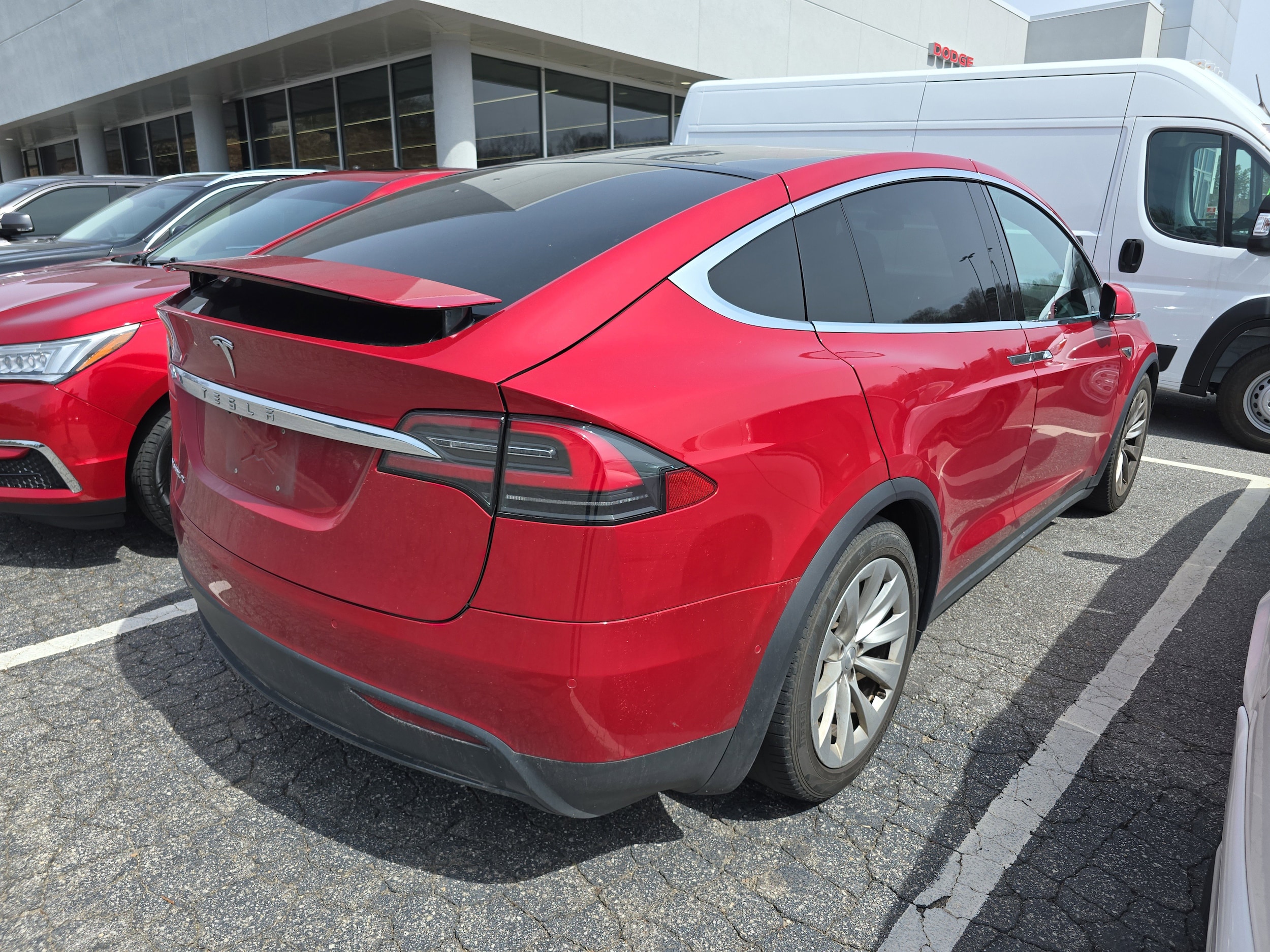 Used 2016 Tesla Model X 75D with VIN 5YJXCAE20GF022758 for sale in Asheville, NC