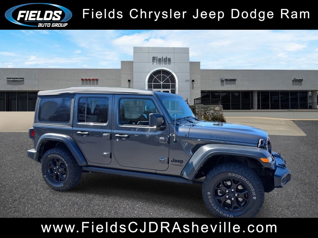 Used 2021 Jeep Wrangler Unlimited Willys SUV