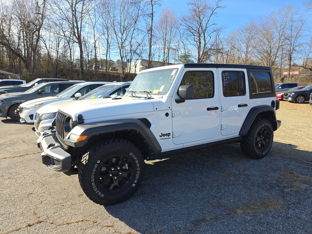 Used 2022 Jeep Wrangler Unlimited Willys SUV