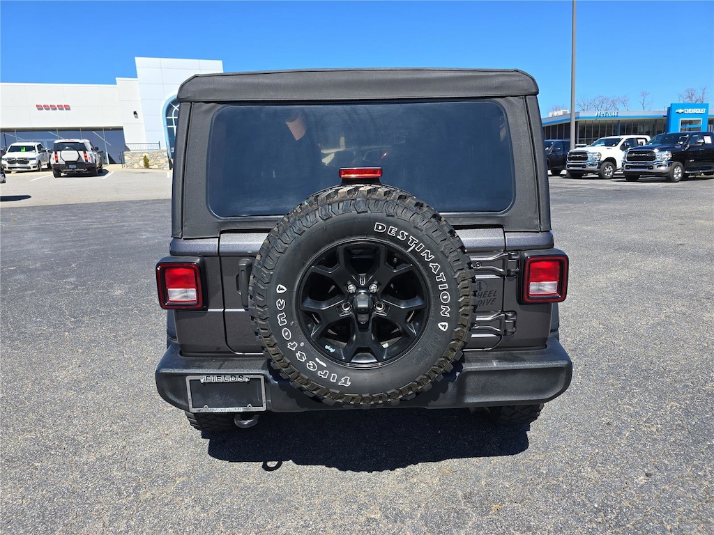 Used 2021 Jeep Wrangler Unlimited Willys SUV