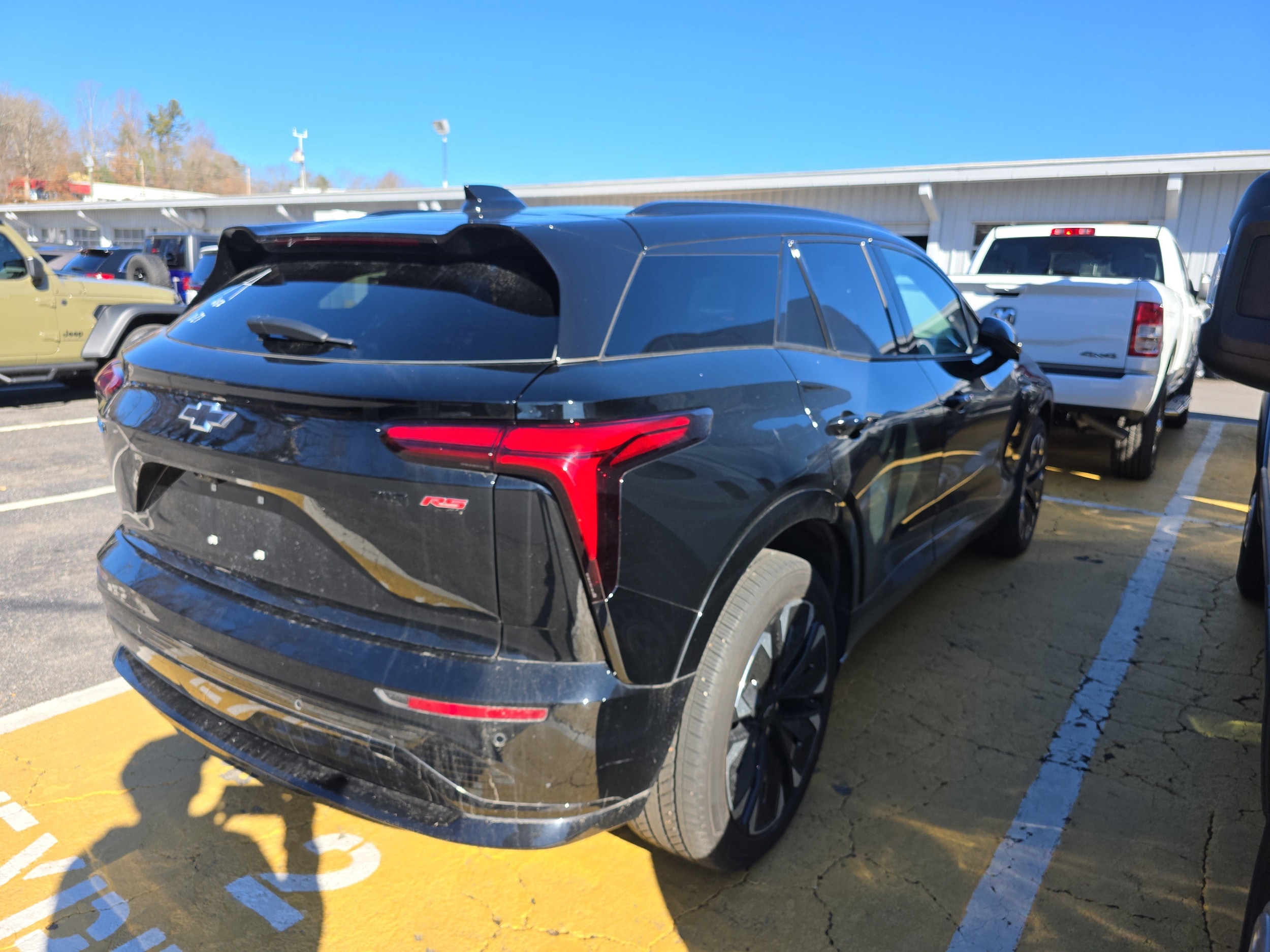 Used 2024 Chevrolet Blazer EV RS with VIN 3GNKDCRJ3RS286188 for sale in Asheville, NC