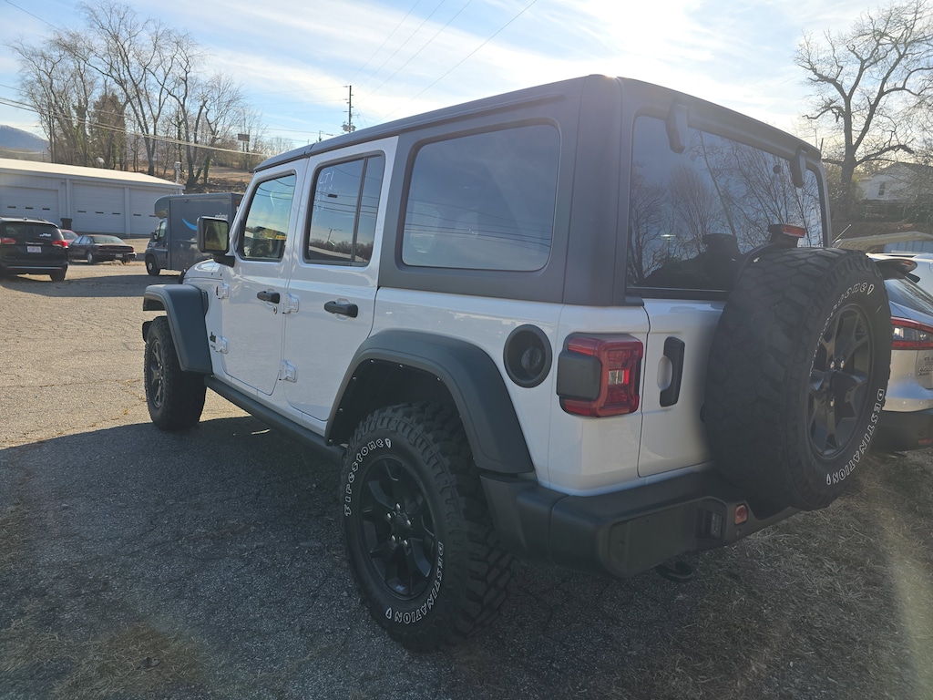 Used 2022 Jeep Wrangler Unlimited Willys SUV