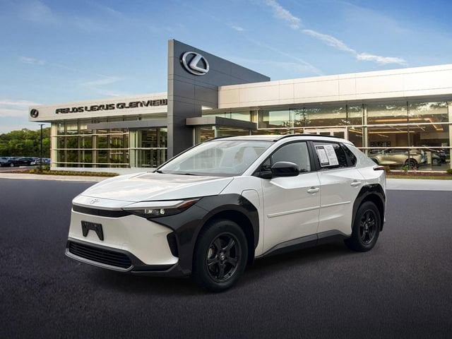Used 2024 Toyota bZ4X XLE with VIN JTMABACA9RA081841 for sale in Glenview, IL