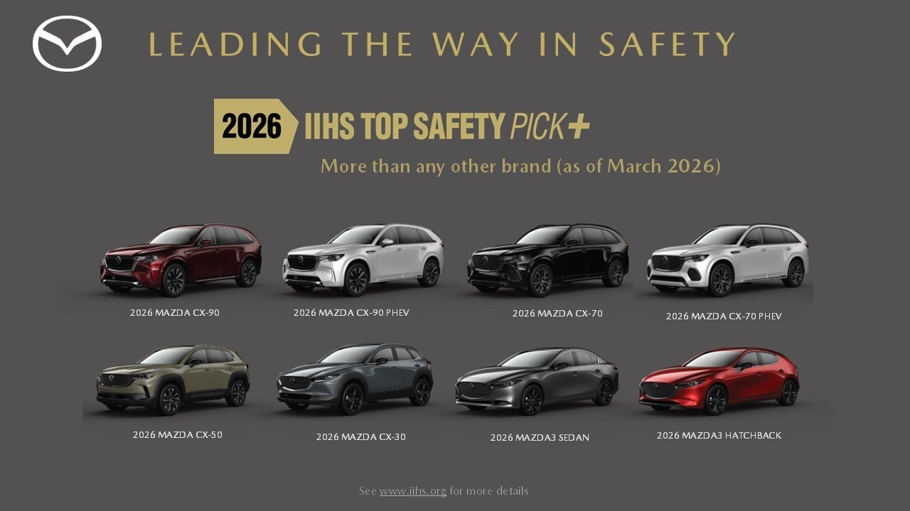 MAZDA IIHS Awards image