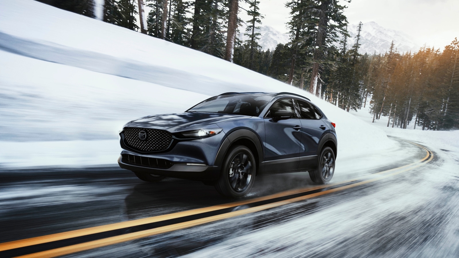 Mazda exterior driving image