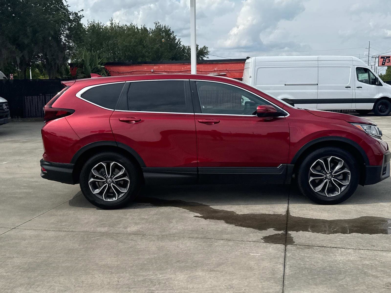 Used 2022 Honda CR-V EX-L with VIN 7FARW1H87NE022113 for sale in Lakeland, FL