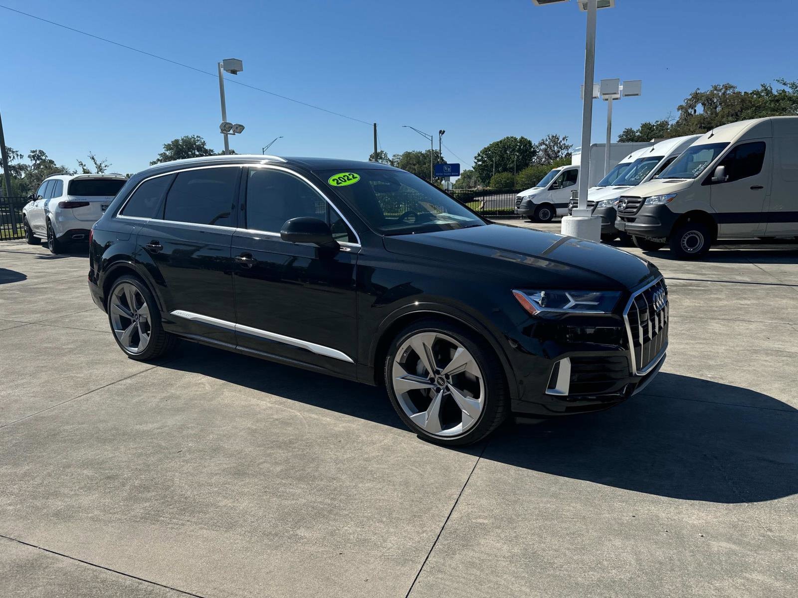 Used 2022 Audi Q7 Prestige with VIN WA1VXBF71ND019409 for sale in Lakeland, FL