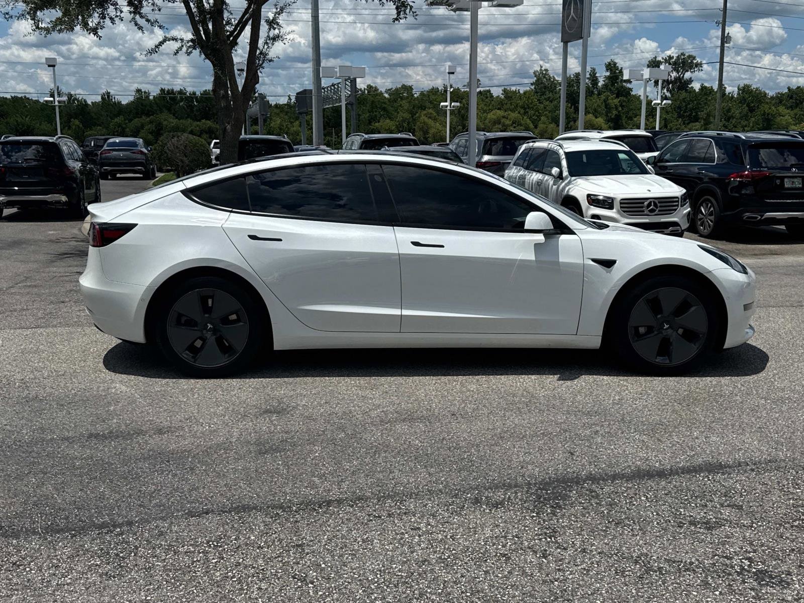 Used 2021 Tesla Model 3 Base with VIN 5YJ3E1EA3MF859760 for sale in Lakeland, FL