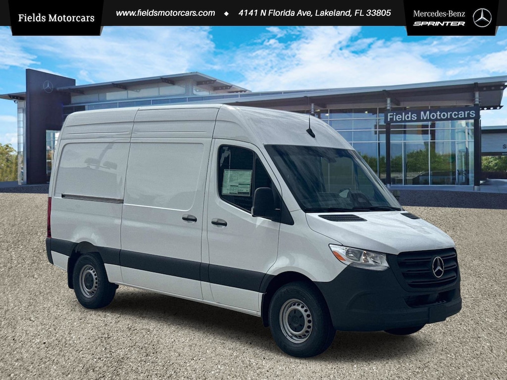 New 2026 Mercedes-Benz Sprinter Cargo Van Standard Roof 4-Cyl Diesel Van Cargo Van