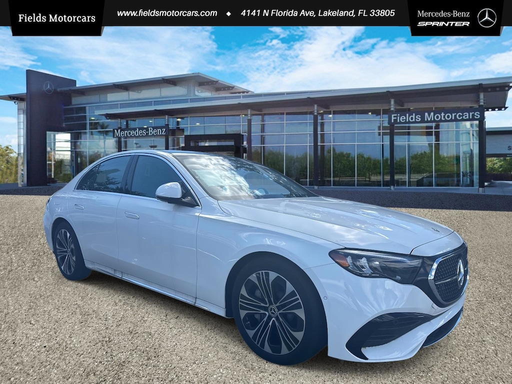 New 2025 Mercedes-Benz E-Class E 450 4MATIC Sedan