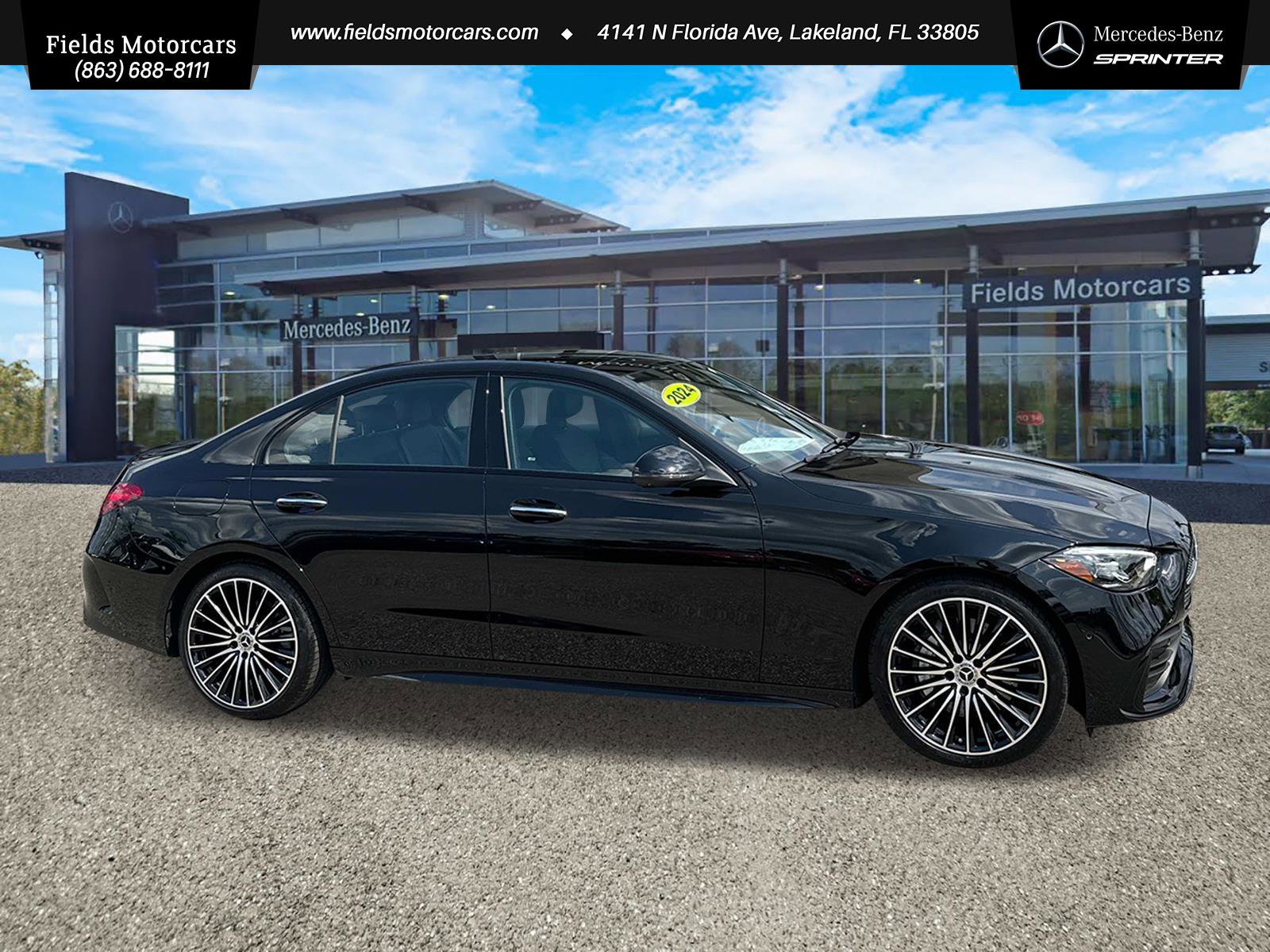 Certified 2024 Mercedes-Benz C-Class Sedan C 300 with VIN W1KAF4GB0RR170519 for sale in Lakeland, FL