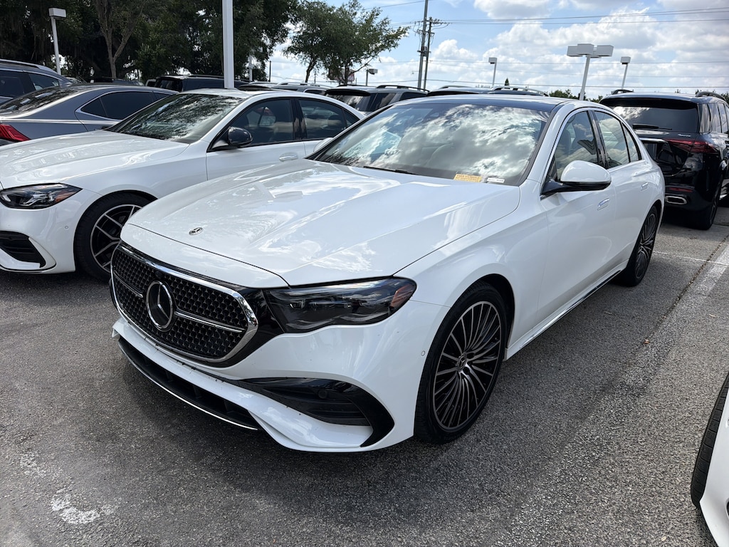 Certified 2025 Mercedes-Benz E-Class Sedan