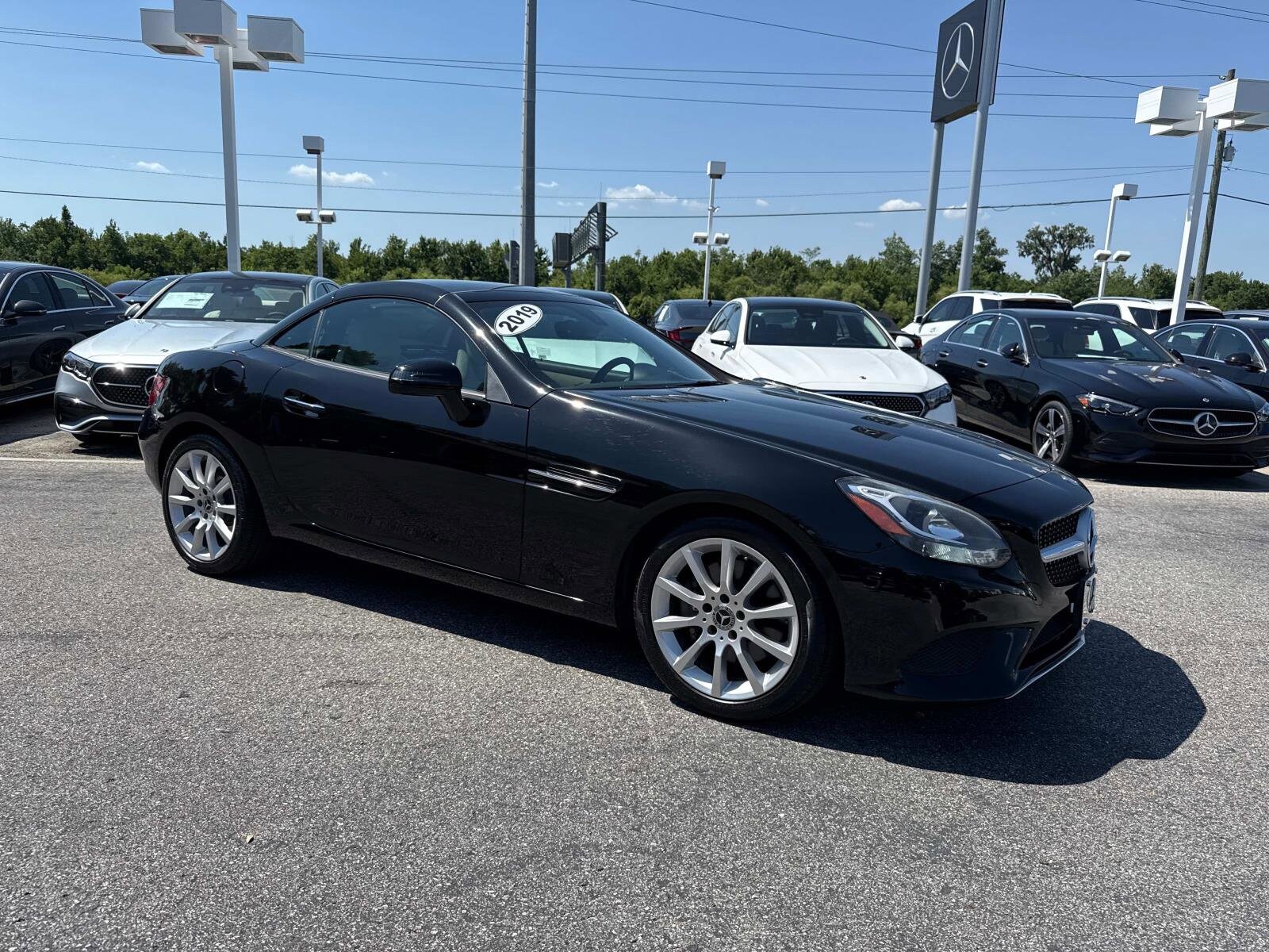 Used 2019 Mercedes-Benz SLC Roadster SLC300 with VIN WDDPK3JA9KF161809 for sale in Lakeland, FL