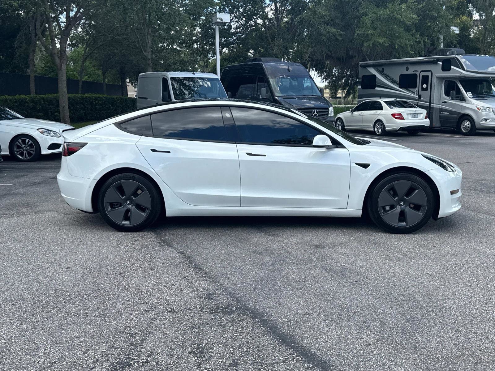 Used 2021 Tesla Model 3 Base with VIN 5YJ3E1EA5MF978328 for sale in Lakeland, FL