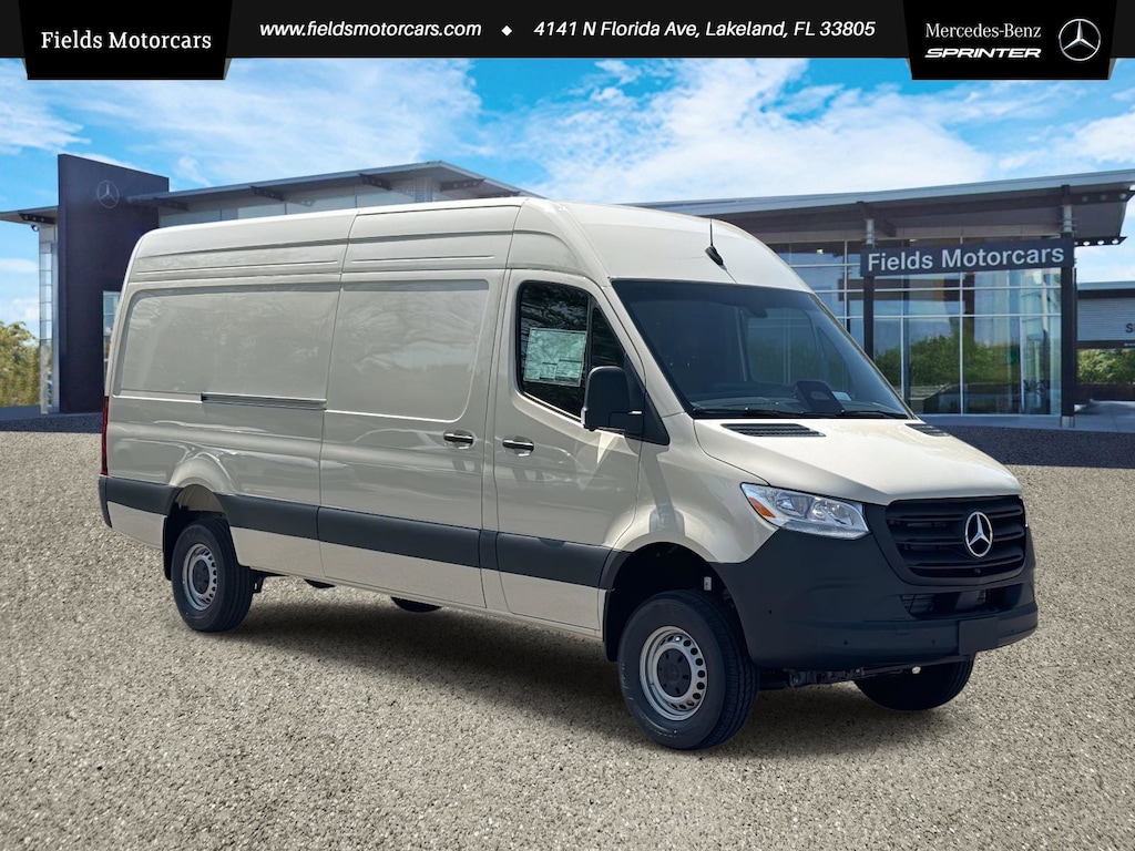 New 2026 Mercedes-Benz Sprinter Cargo Van High Roof 4-Cyl Diesel HO