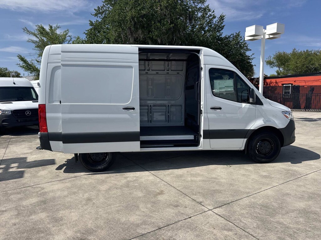 New 2025 Mercedes-Benz Sprinter Cargo Van Standard Roof 4-Cyl Diesel Van Cargo Van