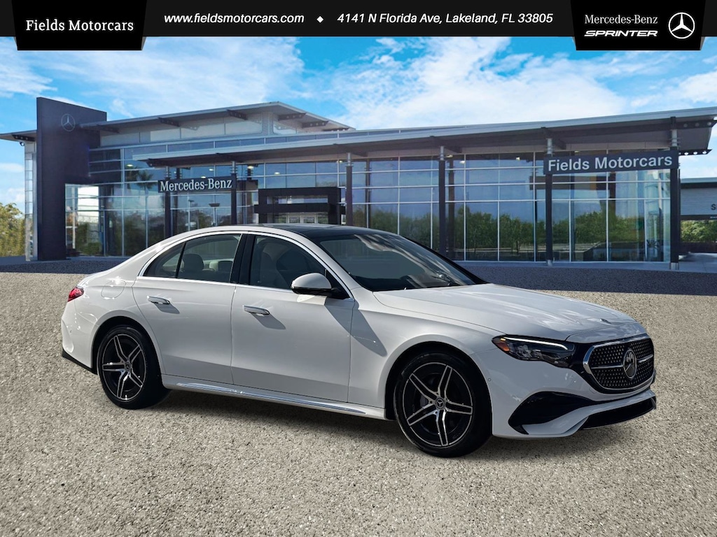 New 2025 Mercedes-Benz E-Class E 350 Sedan