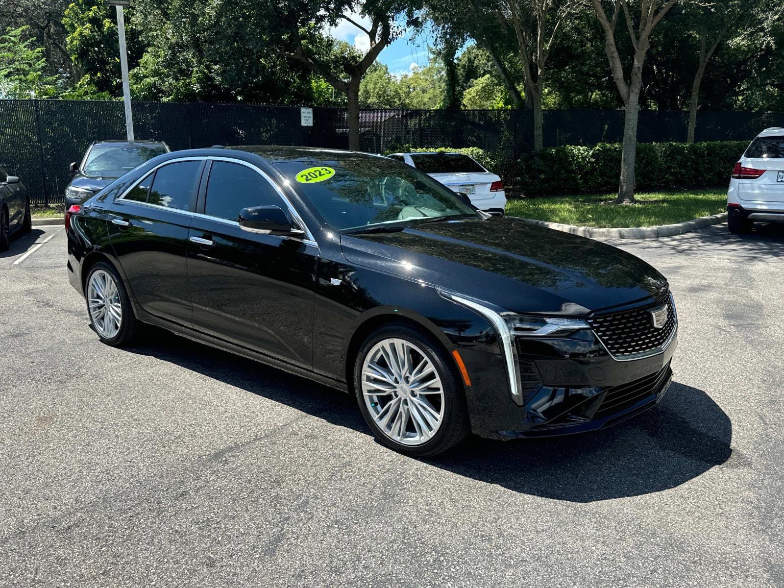 Used 2023 Cadillac CT4 Premium Luxury with VIN 1G6DB5RK1P0113823 for sale in Lakeland, FL