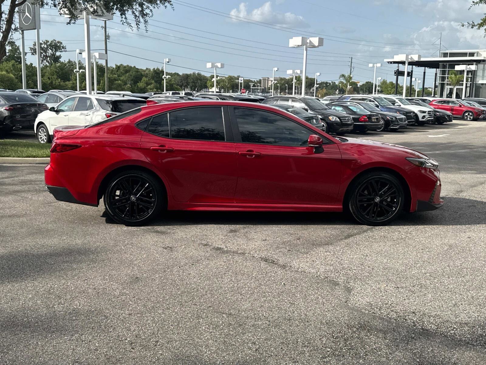 Used 2025 Toyota Camry SE with VIN 4T1DAACK4SU027520 for sale in Lakeland, FL