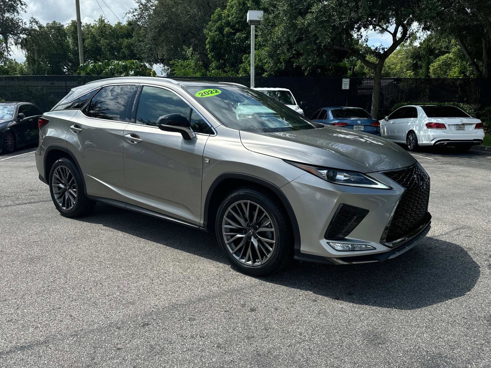 Used 2022 Lexus RX 350 F SPORT with VIN 2T2YZMDA3NC317234 for sale in Lakeland, FL