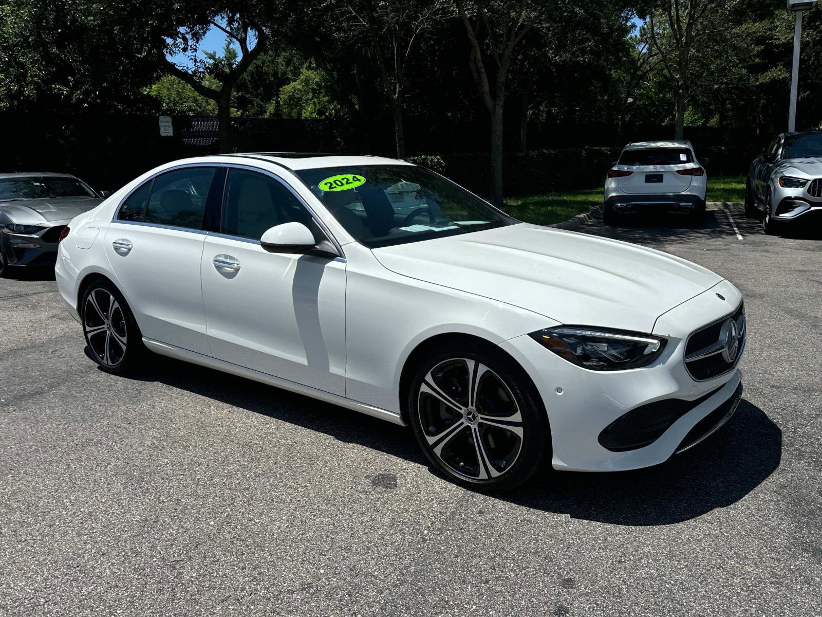 Certified 2024 Mercedes-Benz C-Class Sedan C 300 with VIN W1KAF4GB9RR200603 for sale in Lakeland, FL