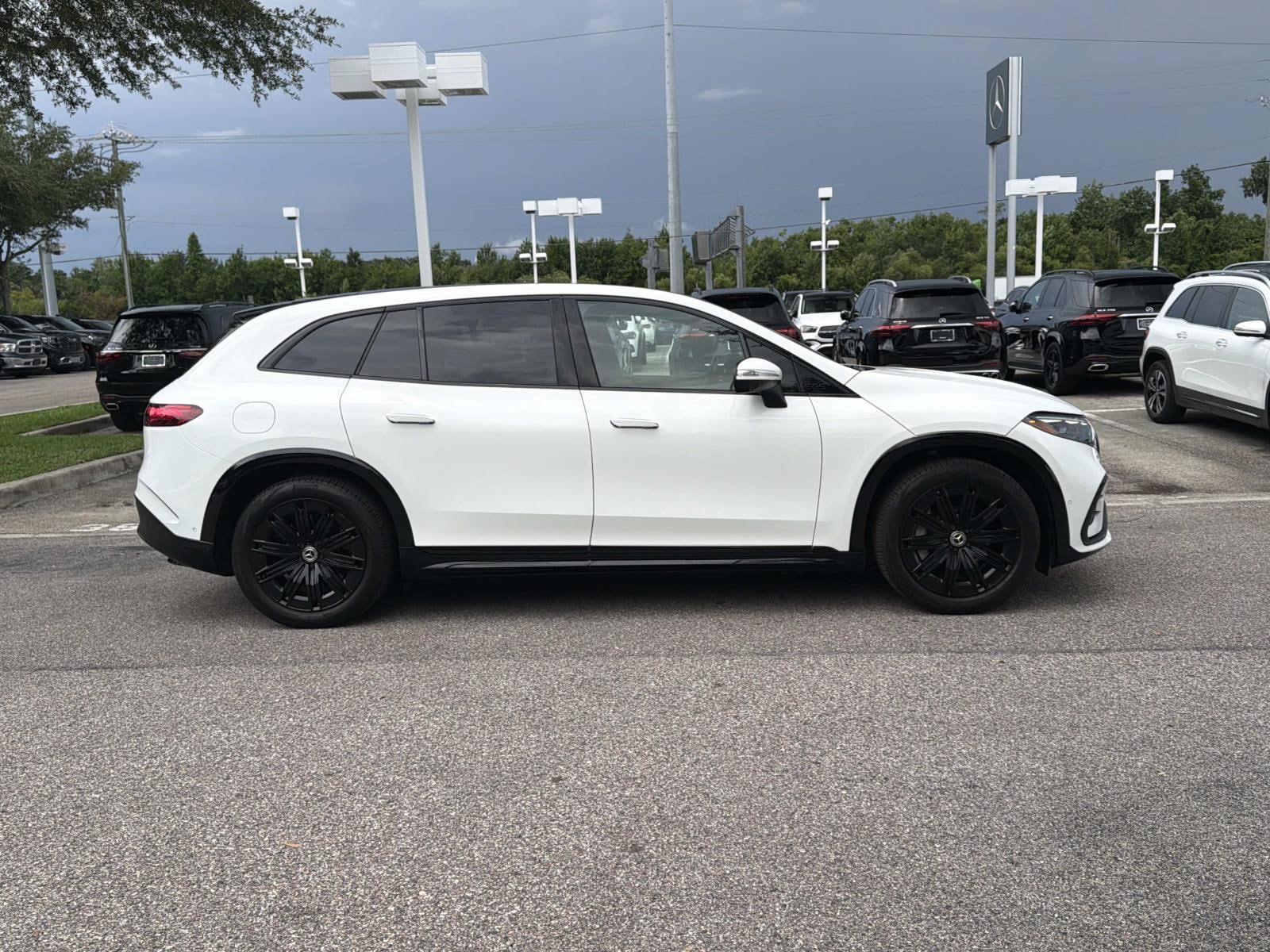Certified 2023 Mercedes-Benz EQS SUV Base with VIN 4JGDM4EB9PA010601 for sale in Lakeland, FL