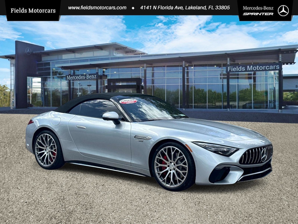 Certified 2023 Mercedes-Benz AMG SL 55 Roadster