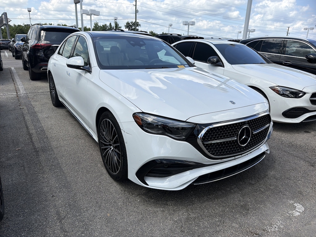 Certified 2025 Mercedes-Benz E-Class Sedan