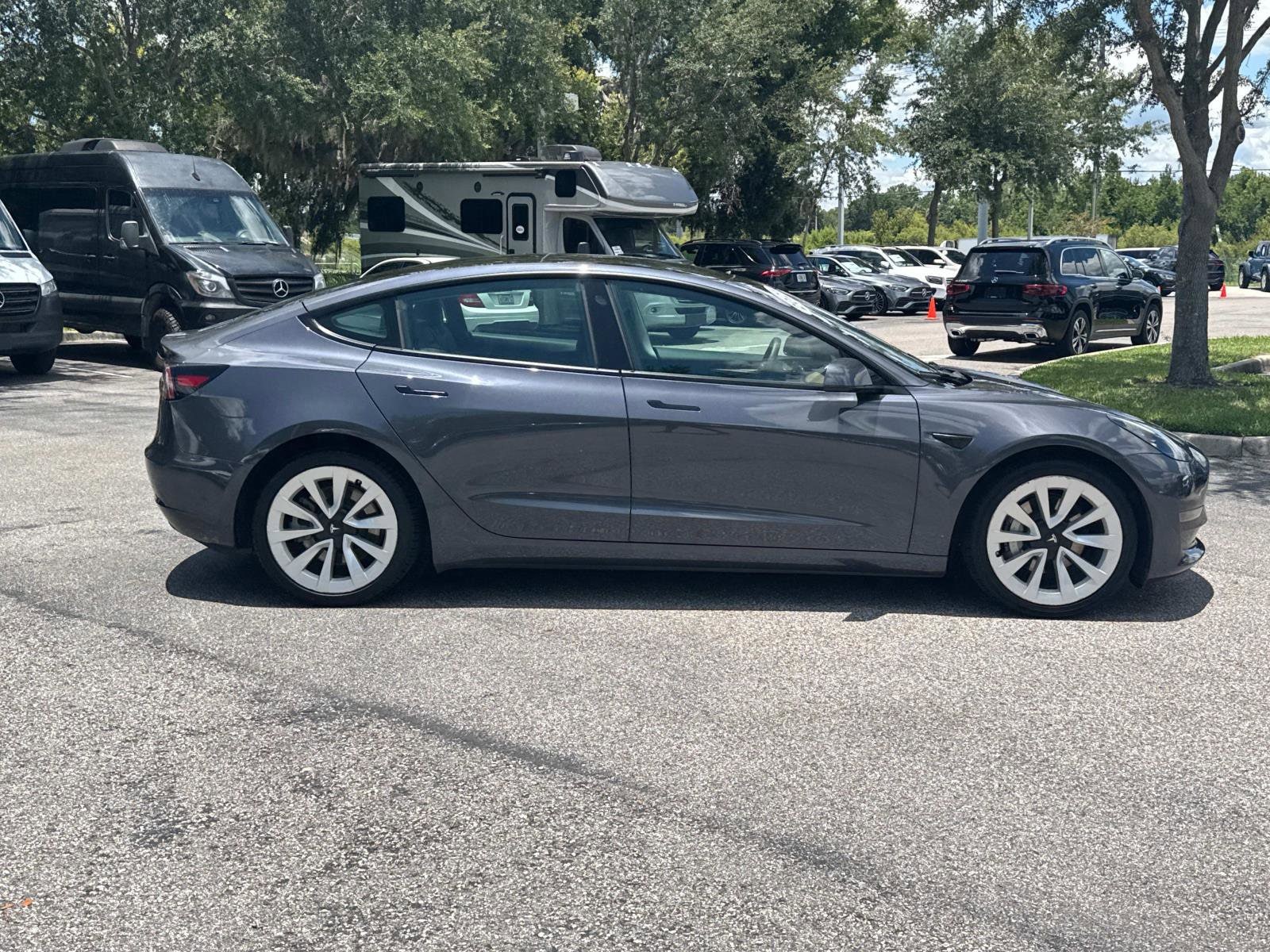 Used 2023 Tesla Model 3 Base with VIN 5YJ3E1EA5PF435887 for sale in Lakeland, FL
