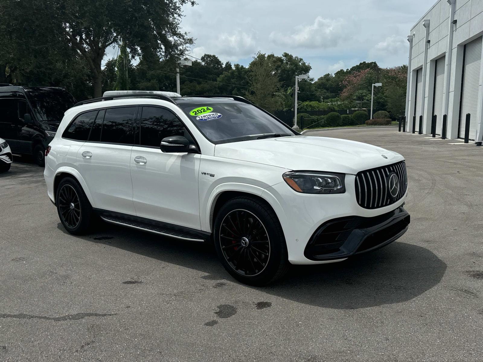 Used 2024 Mercedes-Benz GLS AMG GLS 63 with VIN 4JGFF8KE5RB159285 for sale in Lakeland, FL