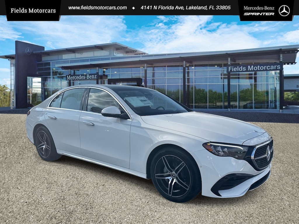 New 2026 Mercedes-Benz E-Class 4MATIC Sedan