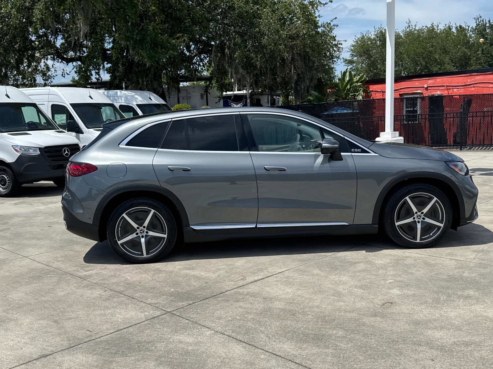 Certified 2023 Mercedes-Benz EQE SUV Base with VIN 4JGGM2BB4PA014111 for sale in Lakeland, FL