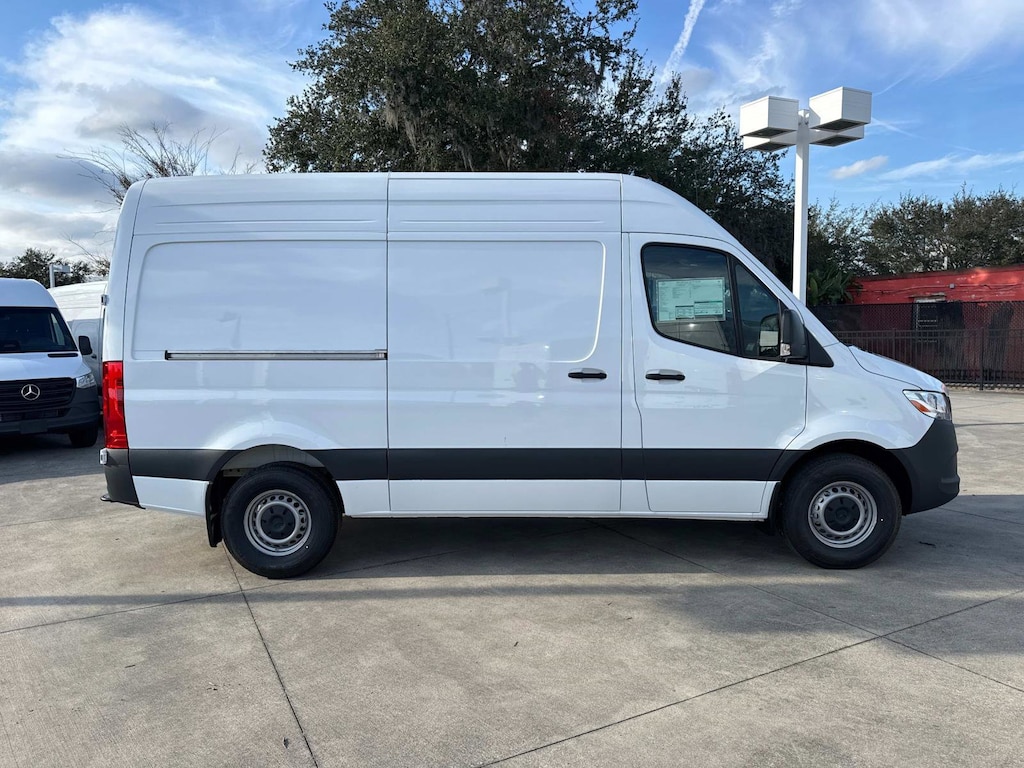 New 2025 Mercedes-Benz Sprinter Cargo Van Standard Roof 4-Cyl Diesel HO Van Cargo Van