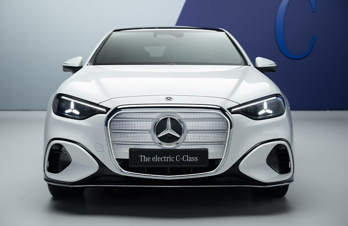 2027 Mercedes-Benz CLA Electric Sedan exterior image