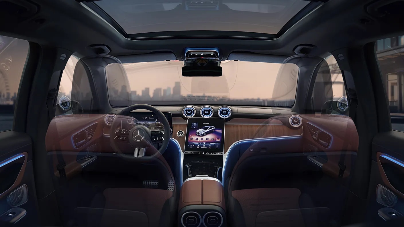 2025 Mercedes-Benz GLC SUV interior view