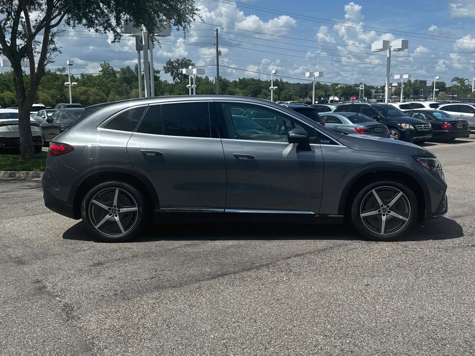 Certified 2023 Mercedes-Benz EQE SUV Base with VIN 4JGGM1CB4PA038823 for sale in Lakeland, FL