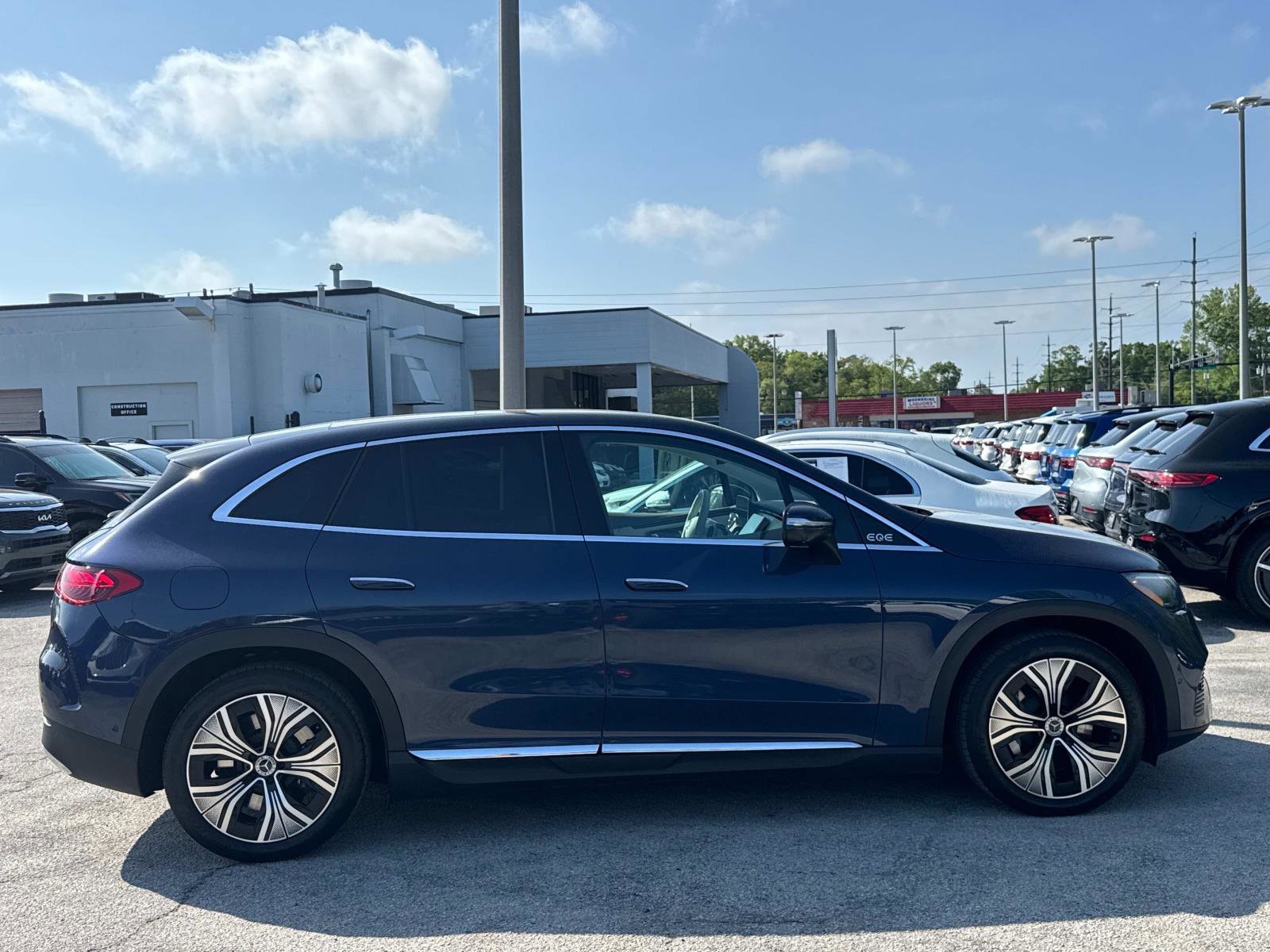 Certified 2023 Mercedes-Benz EQE SUV Base with VIN 4JGGM1CB0PA012848 for sale in Lakeland, FL