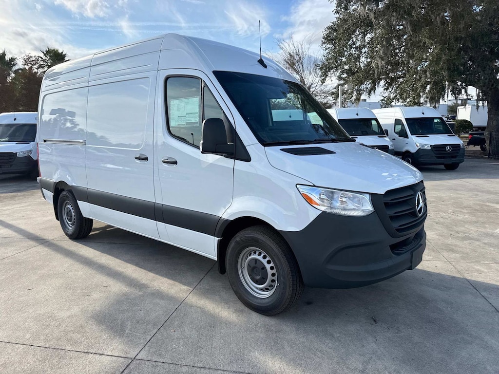 New 2025 Mercedes-Benz Sprinter Cargo Van Standard Roof 4-Cyl Diesel HO Van Cargo Van