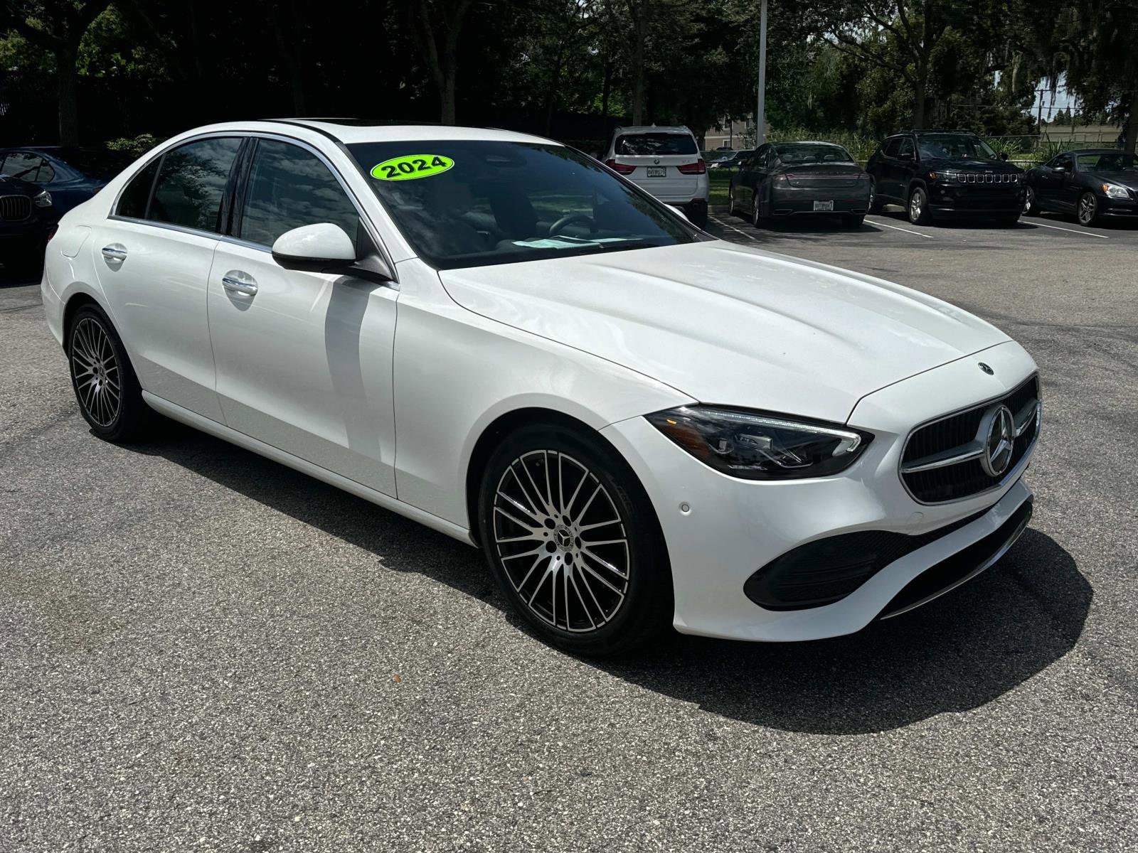 Certified 2024 Mercedes-Benz C-Class Sedan C 300 with VIN W1KAF4HB4RR185362 for sale in Lakeland, FL