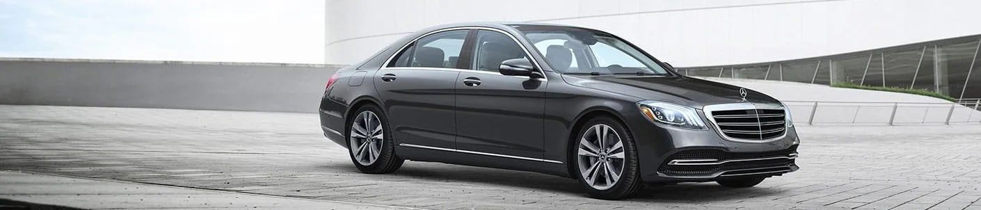 Certified Pre-Owned Mercedes-Benz parked vehicle