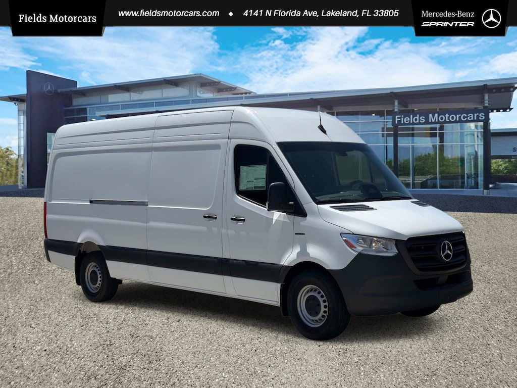 New 2025 Mercedes-Benz eSprinter 2500 High Roof Van Cargo Van