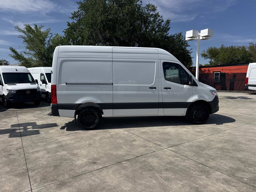 New 2025 Mercedes-Benz Sprinter Cargo Van Standard Roof 4-Cyl Diesel Van Cargo Van