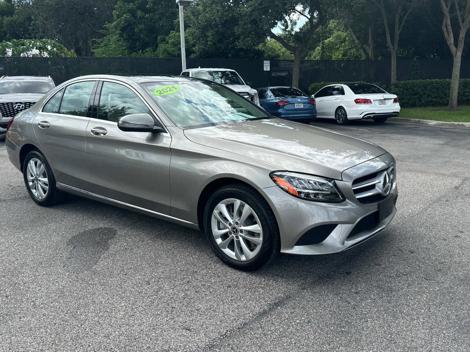 Certified 2021 Mercedes-Benz C-Class Sedan C300 with VIN W1KWF8EB5MR619752 for sale in Lakeland, FL