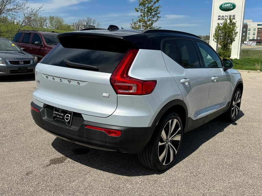 Used 2021 Volvo XC40 Recharge with VIN YV4ED3UR6M2456306 for sale in Madison, WI