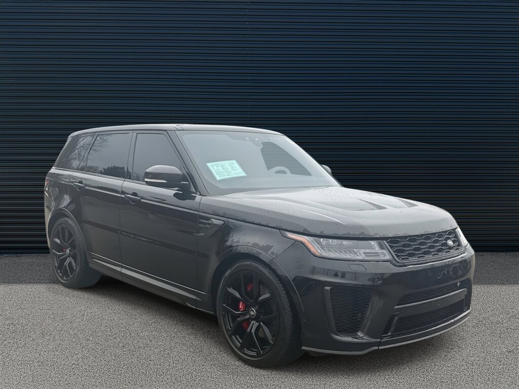 Certified 2022 Land Rover Range Rover Sport SVR SUV