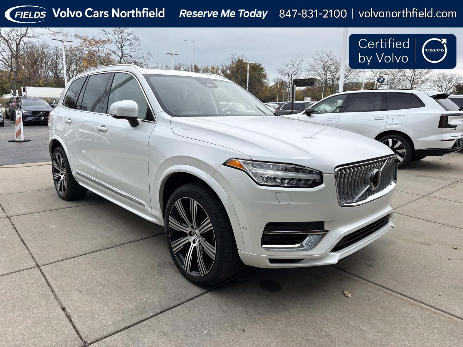 Certified 2024 Volvo XC90 plug-in hybrid T8 Plus Bright Theme 7 Passenger SUV